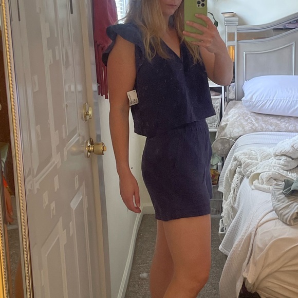 RAILS Miley Top & Leighton Short both in admiral blue (selling as 2 piece set) - Picture 14 of 15